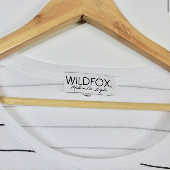 Wildfox Striped Blase Women's Short Sleeve T-Shirt - Picture 3 of 4